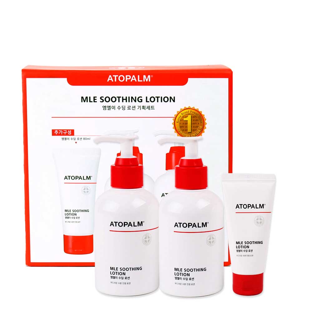 아토팜 MLE 수딩로션 기획세트(200ml X2개+80ml)