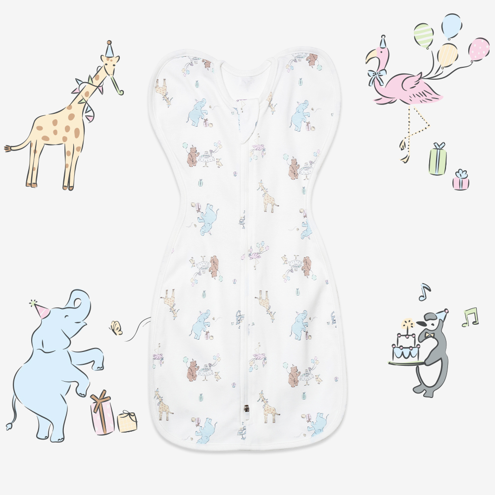 [5+1] 항균원단 스와들 슈트 면 밤부 매쉬 신생아 아기 애기 나비잠 속싸개 봄 여름