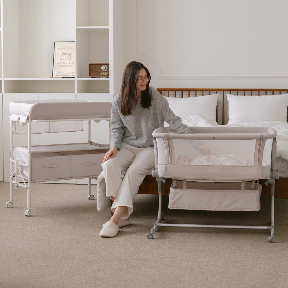 리안 드림콧 아기침대 + 기저귀 갈이대 SET