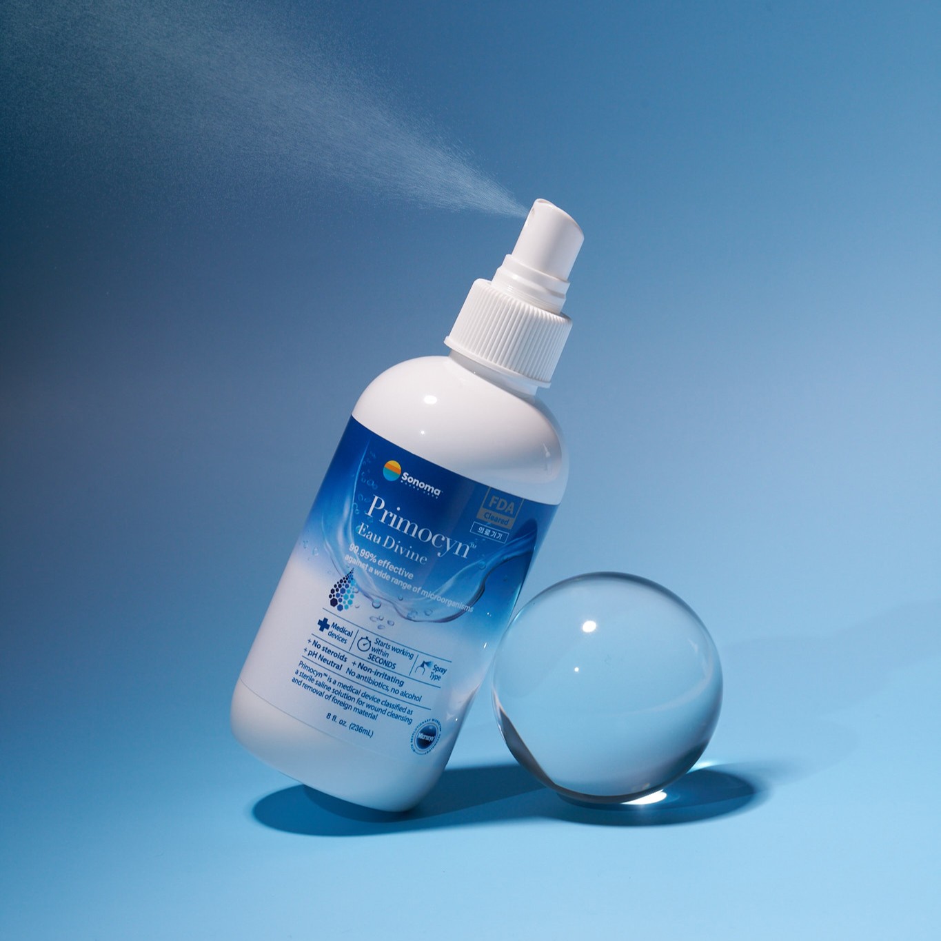 [대웅제약] 프리모신 오우 디바인 236ml 프리미엄 생활 소독